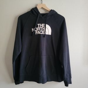 North Face hoodie, L, black